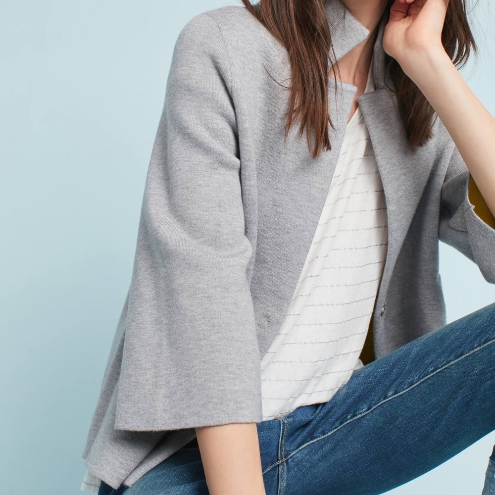 Anthropologie Moth Carey Blazer Cardigan